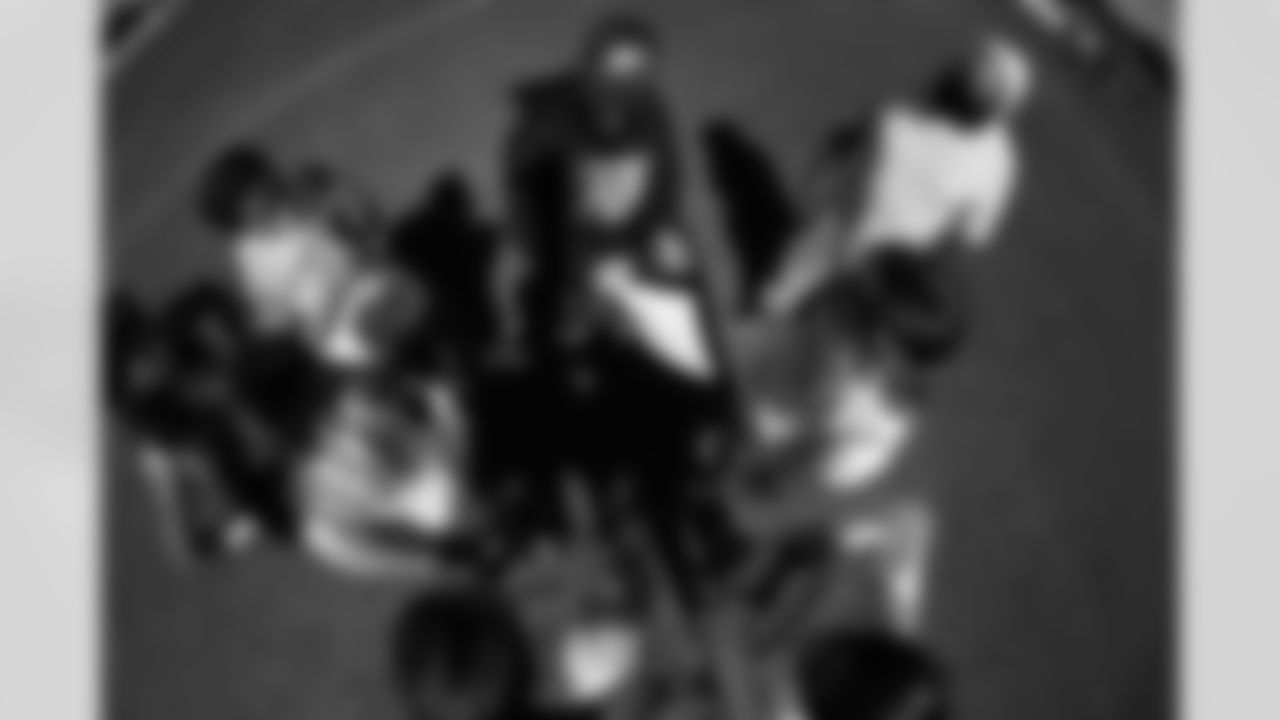 TAMPA, FL - February 13, 2026 - The 2026 Girls Flag Football Preseason Classic at AdventHealth Training Center. Photo By Cian Leach/Tampa Bay Buccaneers