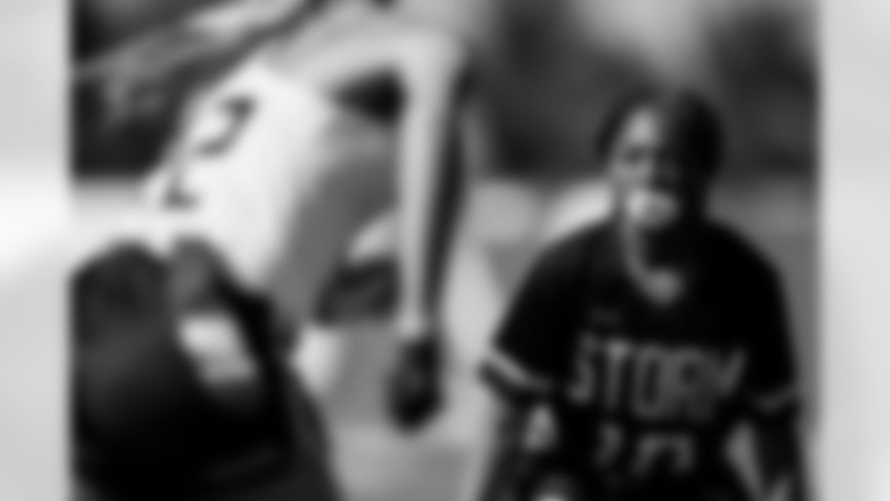 TAMPA, FL - February 09, 2026 - The 2026 Girls Flag Football Preseason Classic. Photo By Kyle Zedaker/Tampa Bay Buccaneers