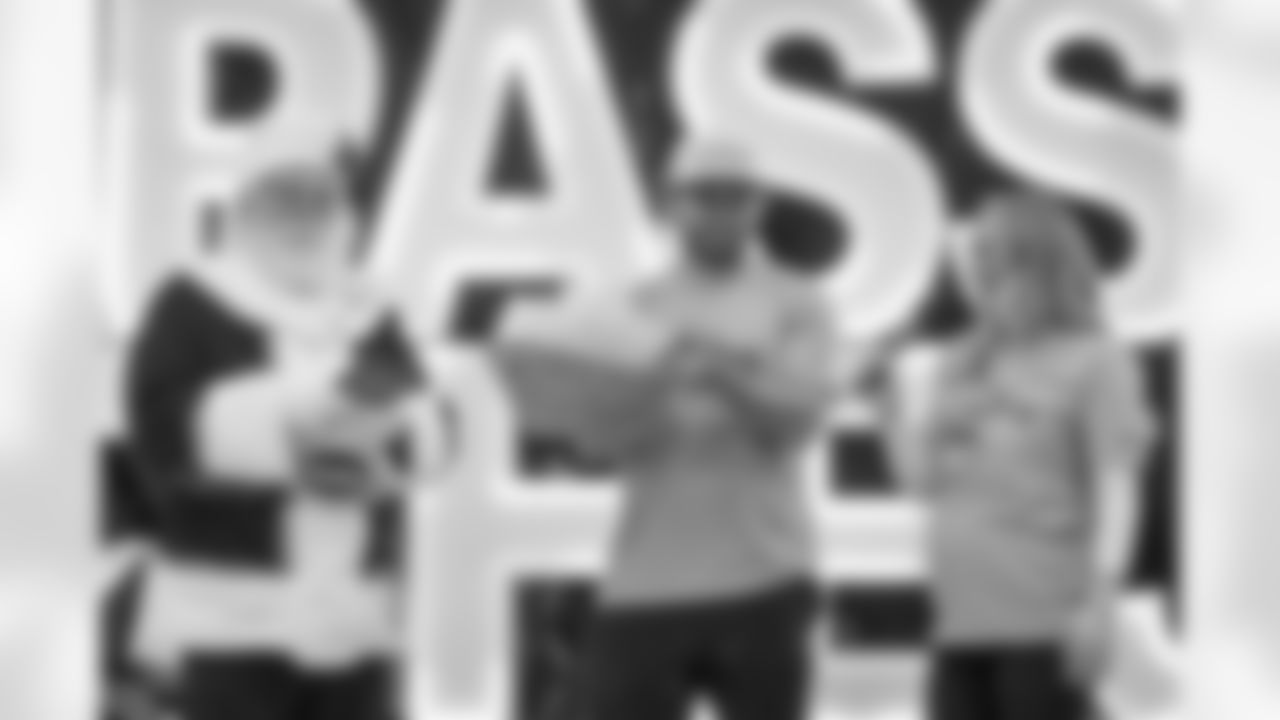 TAMPA, FL - December 16, 2025 - The Baker and Emily Mayfield Foundation's annual 'Passing The Joy' event. Photo By Doug DeFelice/Tampa Bay Buccaneers