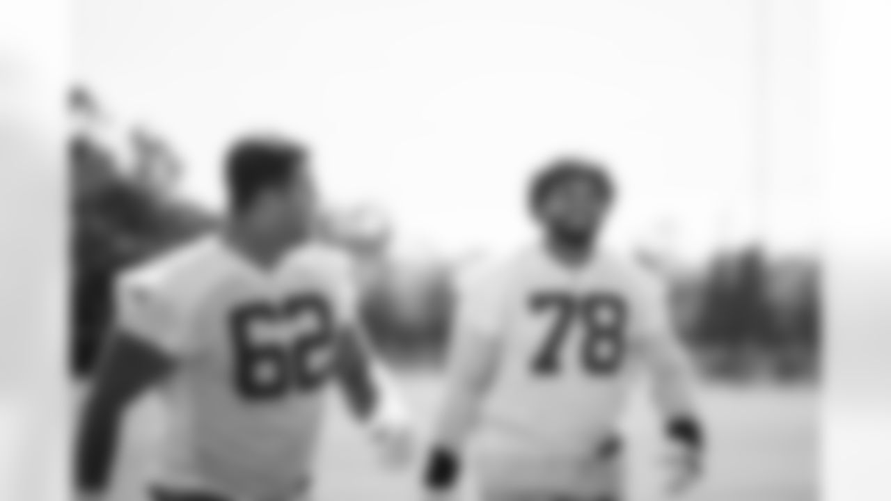 TAMPA, FL - December 17, 2025 - Week 16 practice at AdventHealth Training Center. Photo By Tori Richman/Tampa Bay Buccaneers