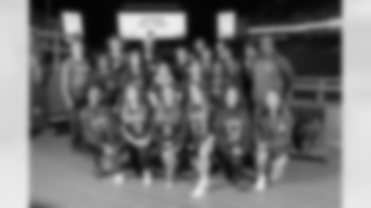 TAMPA, FL - February 13, 2024 - Team Portraits during Opening Night at Raymond James Stadium to the sixth annual Girls Flag Preseason Classic. Photo By Mike Carlson/Tampa Bay Buccaneers