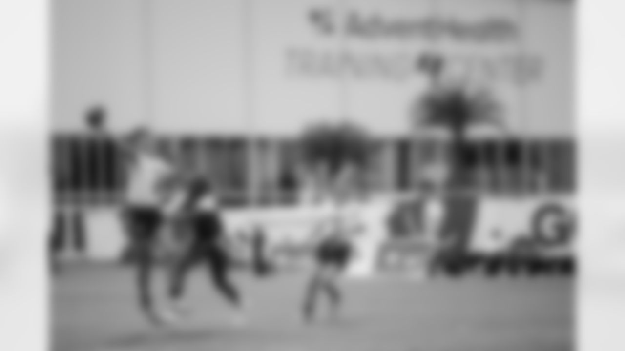 TAMPA, FL - February 11, 2026 - The 2026 Girls Flag Football Preseason Classic. Photo By Kyle Zedaker/Tampa Bay Buccaneers