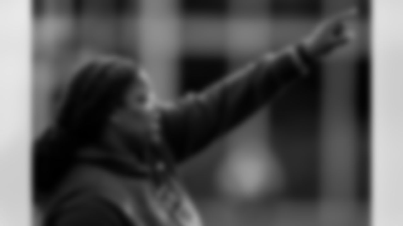 TAMPA, FL - February 11, 2026 - The 2026 Girls Flag Football Preseason Classic. Photo By Kyle Zedaker/Tampa Bay Buccaneers