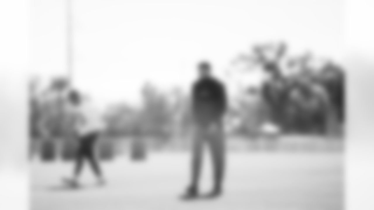 TAMPA, FL - December 17, 2025 - Week 16 practice at AdventHealth Training Center. Photo By Tori Richman/Tampa Bay Buccaneers