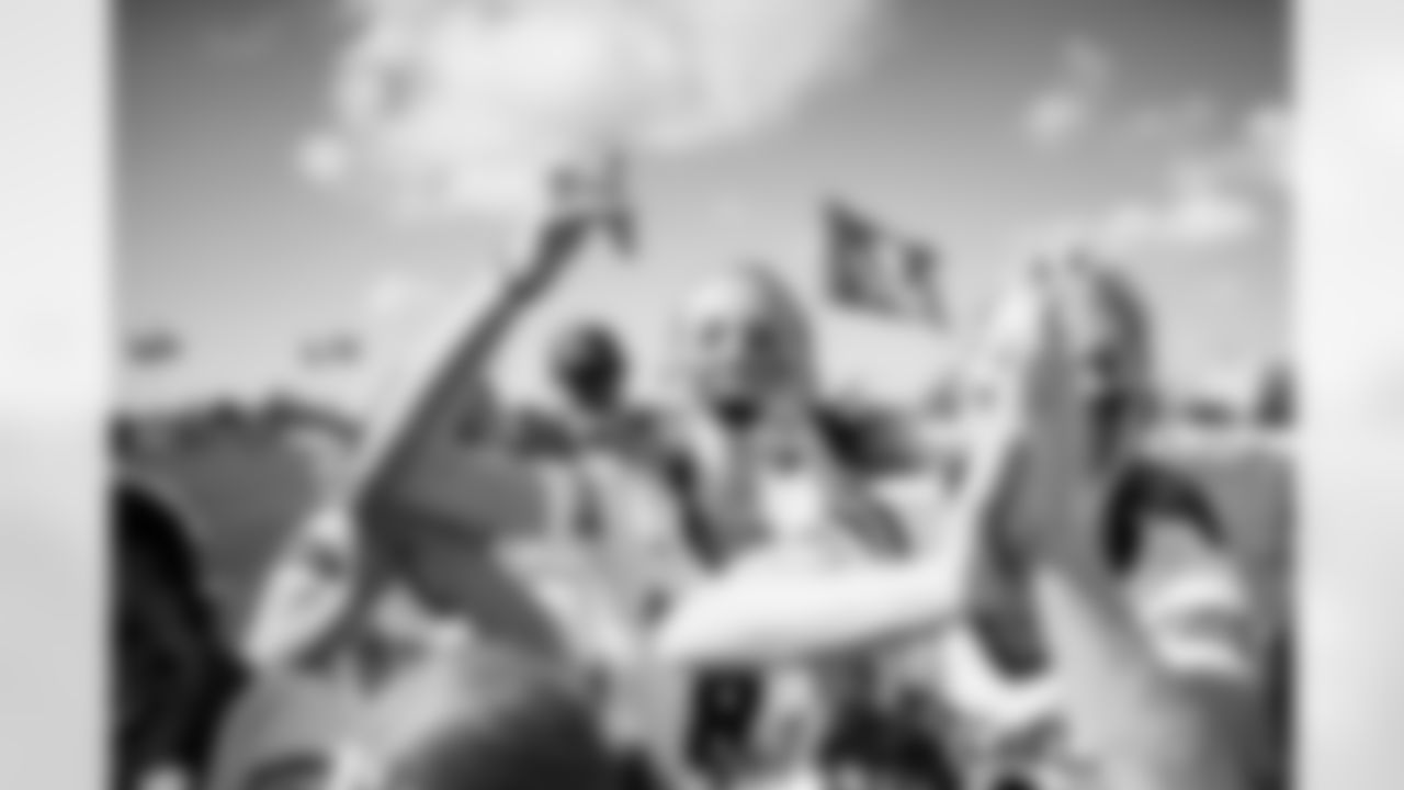 TAMPA, FL - February 12, 2026 - The 2026 Girls Flag Football Preseason Classic at AdventHealth Training Center. Photo By Tori Richman/Tampa Bay Buccaneers