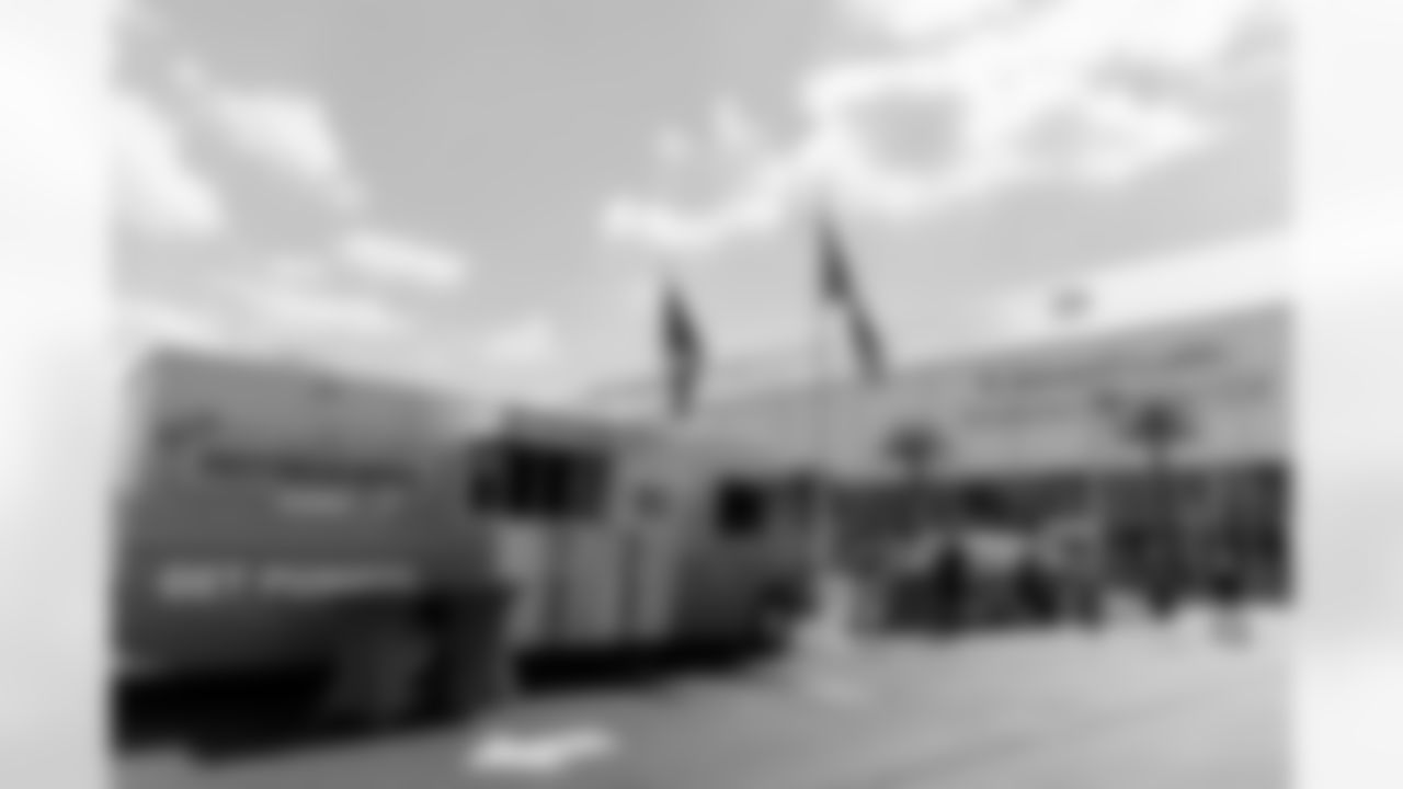 TAMPA, FL - February 14, 2026 - The 2026 Girls Flag Football Preseason Classic. Photo By Doug DeFelice/Tampa Bay Buccaneers