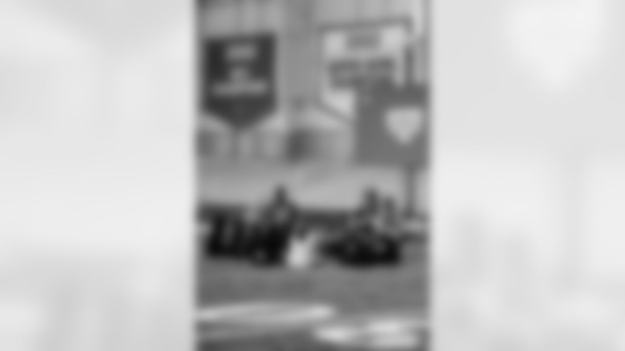 TAMPA, FL - December 16, 2025 - The final session of the Player-Student Mentoring Program at AdventHealth Training Center. Photo By Kyle Zedaker/Tampa Bay Buccaneers