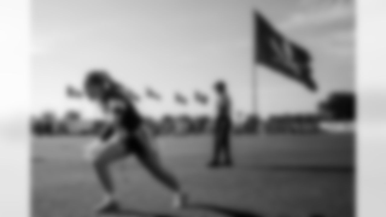 TAMPA, FL - February 11, 2026 - The 2026 Girls Flag Football Preseason Classic. Photo By Kyle Zedaker/Tampa Bay Buccaneers