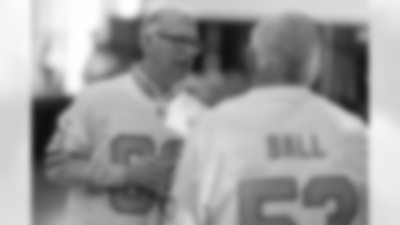 TAMPA, FL - December 11, 2025 - The 1976 Tampa Bay Buccaneers team reunion in the Hyundai Club at Raymond James Stadium. Photo By Mike Carlson/Tampa Bay Buccaneers