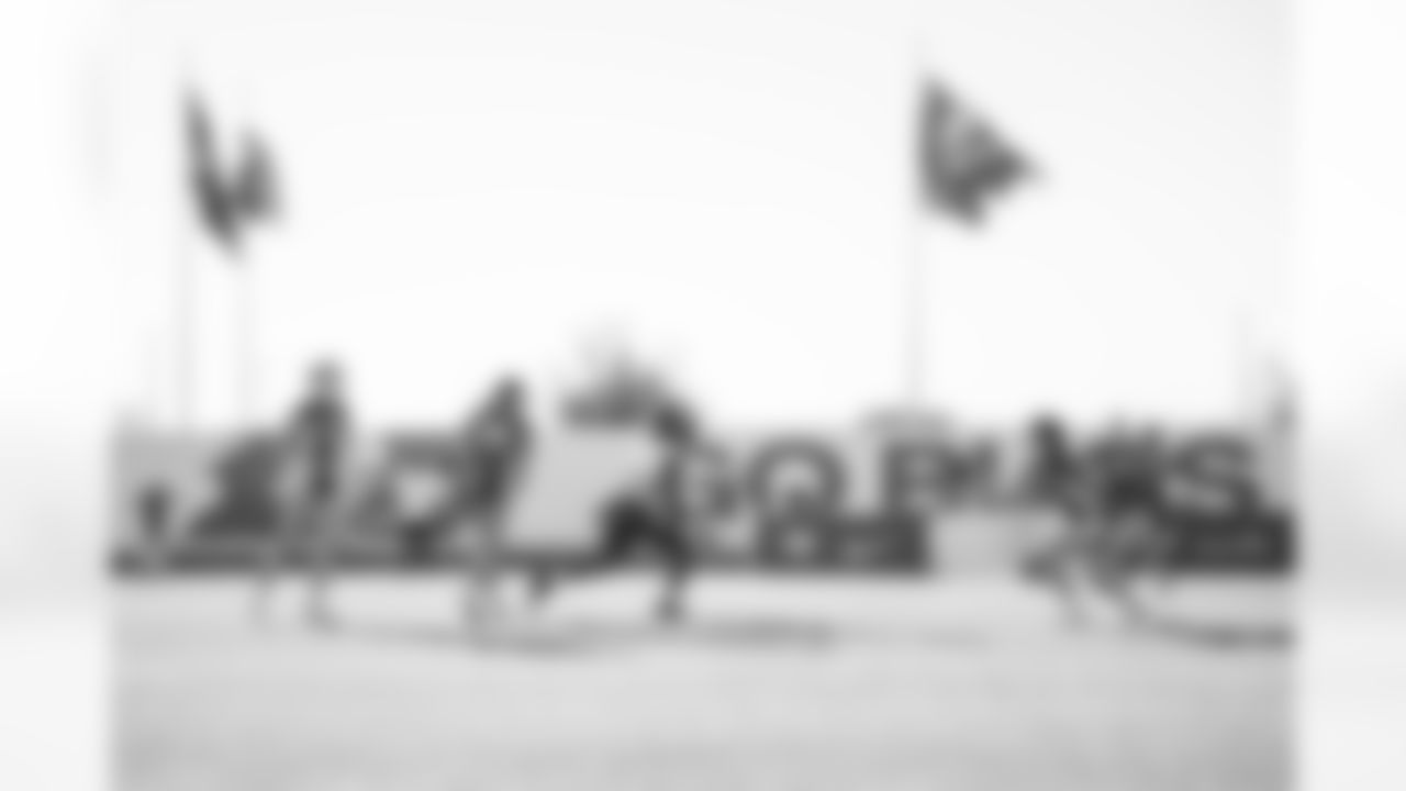 TAMPA, FL - February 10, 2026 - The 2026 Girls Flag Football Preseason Classic at AdventHealth Training Center. Photo By Tori Richman/Tampa Bay Buccaneers