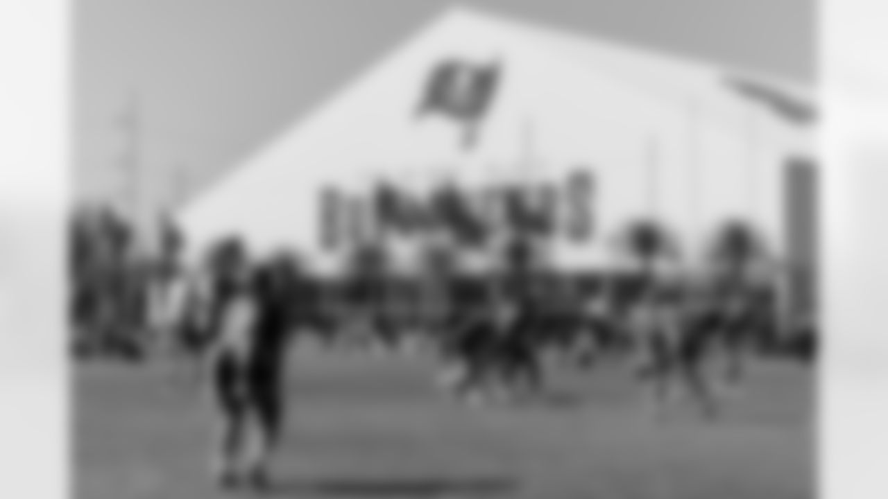 TAMPA, FL - February 14, 2026 - The 2026 Girls Flag Football Preseason Classic. Photo By Doug DeFelice/Tampa Bay Buccaneers