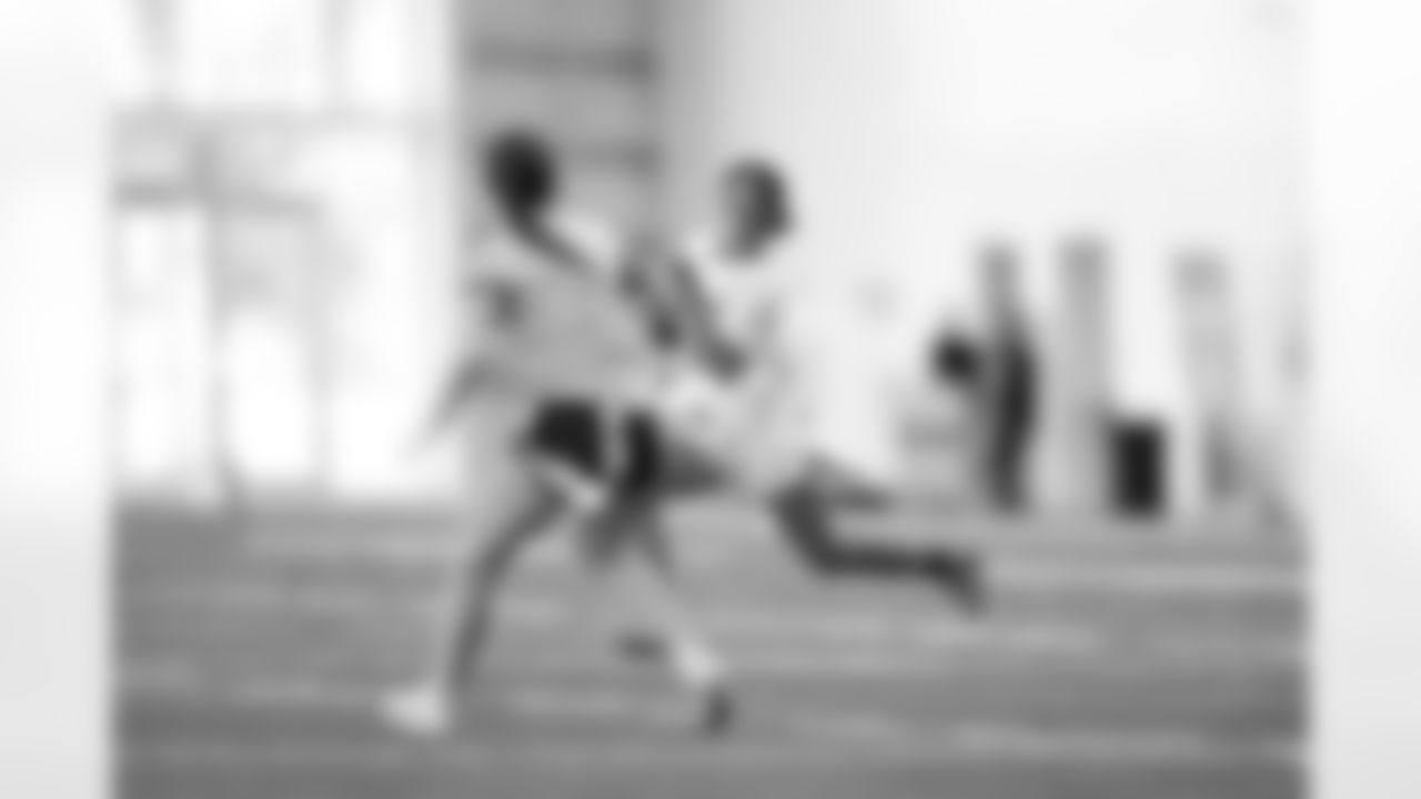 TAMPA, FL - February 13, 2026 - The 2026 Girls Flag Football Preseason Classic at AdventHealth Training Center. Photo By Cian Leach/Tampa Bay Buccaneers