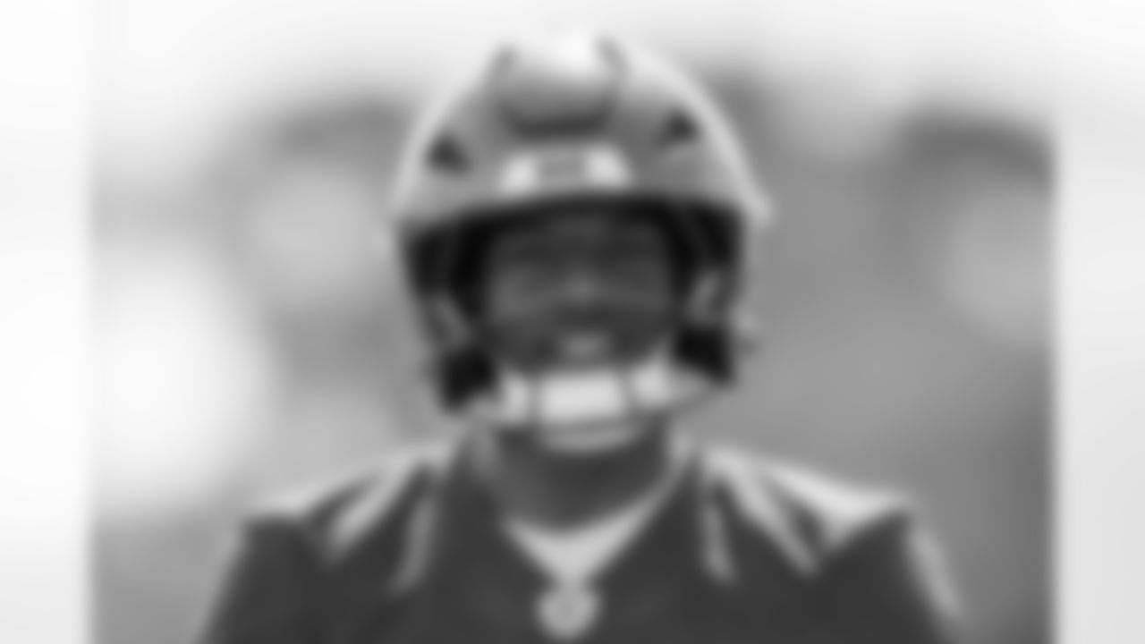 TAMPA, FL - May 29, 2025 - Cornerback Bryce Hall #34 of the Tampa Bay Buccaneers during OTA's at AdventHealth Training Center. Photo By Doug DeFelice/Tampa Bay Buccaneers