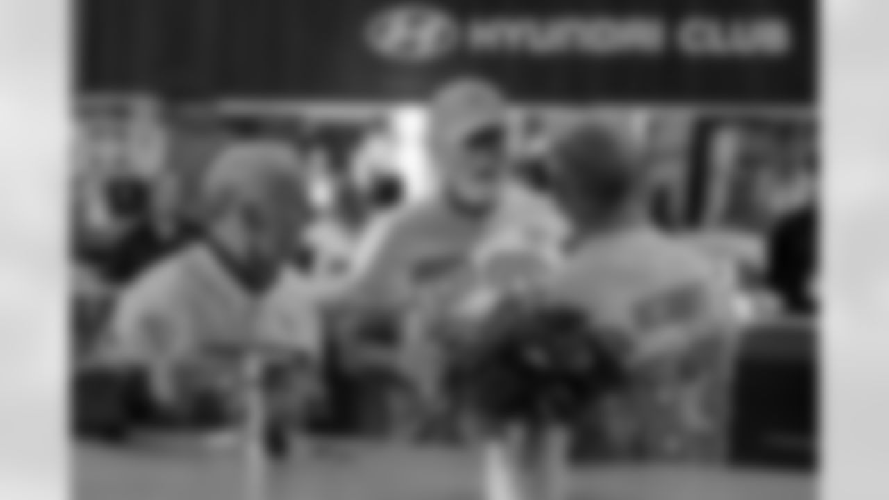 TAMPA, FL - December 11, 2025 - The 1976 Tampa Bay Buccaneers team reunion in the Hyundai Club at Raymond James Stadium. Photo By Mike Carlson/Tampa Bay Buccaneers