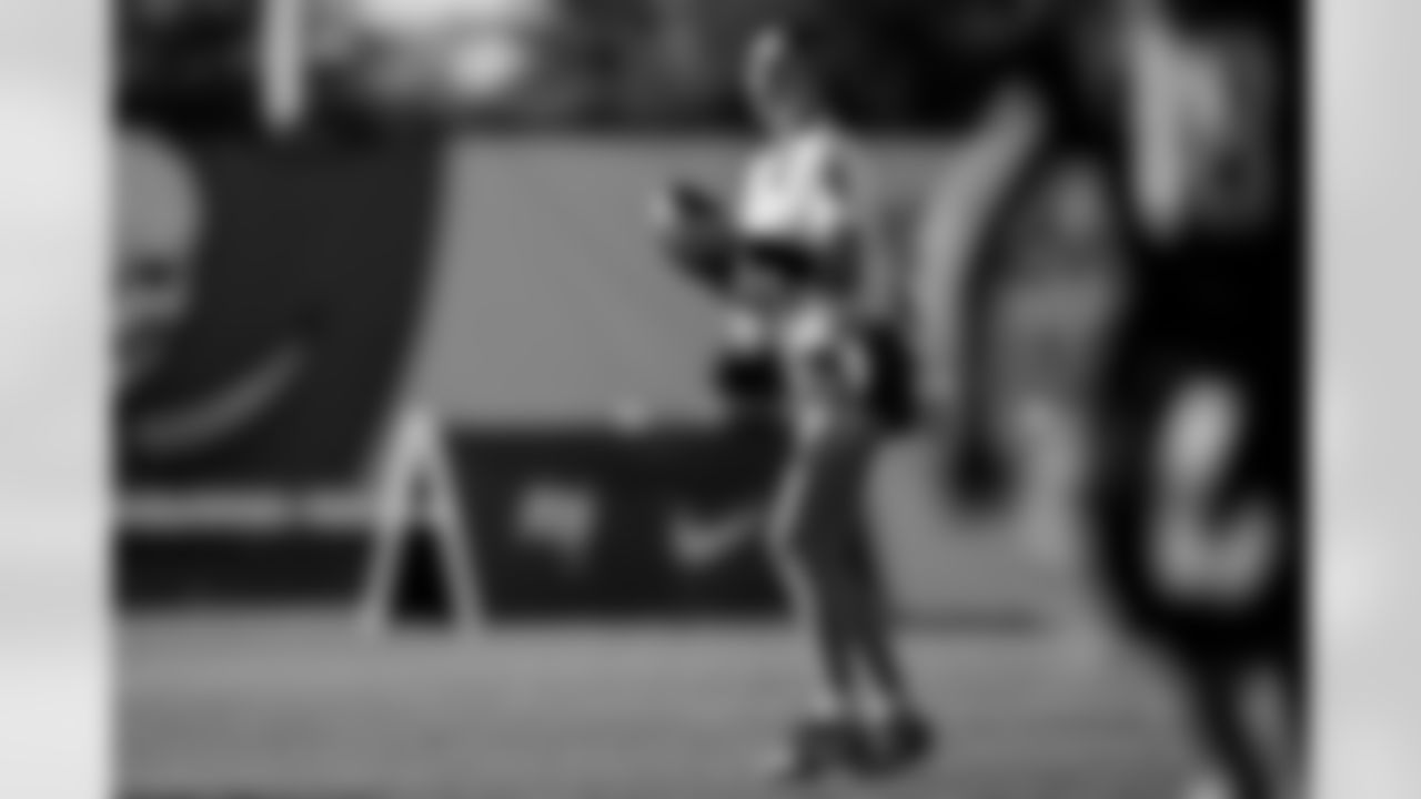 TAMPA, FL - February 12, 2026 - The 2026 Girls Flag Football Preseason Classic at AdventHealth Training Center. Photo By Tori Richman/Tampa Bay Buccaneers