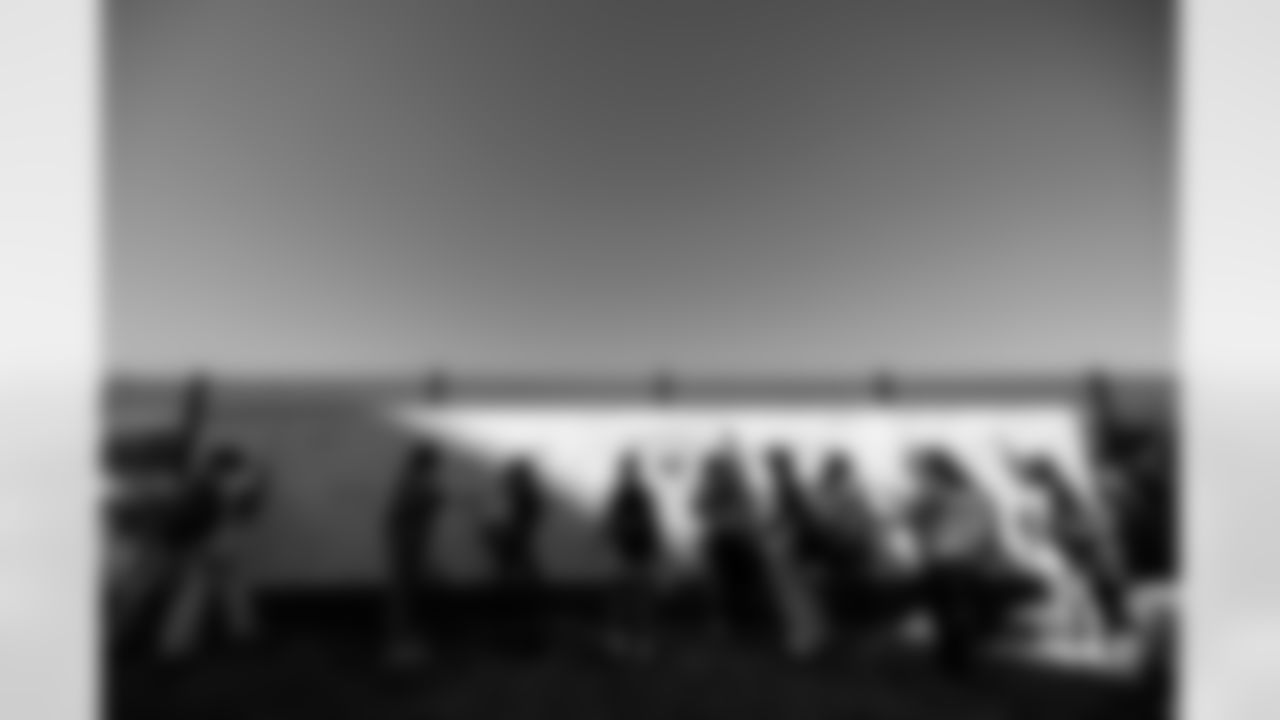 TAMPA, FL - February 14, 2026 - The 2026 Girls Flag Football Preseason Classic. Photo By Doug DeFelice/Tampa Bay Buccaneers