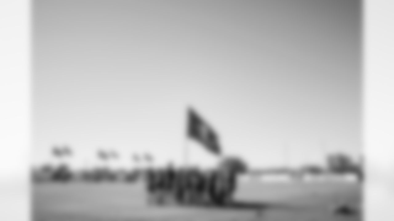 TAMPA, FL - February 10, 2026 - The 2026 Girls Flag Football Preseason Classic at AdventHealth Training Center. Photo By Tori Richman/Tampa Bay Buccaneers