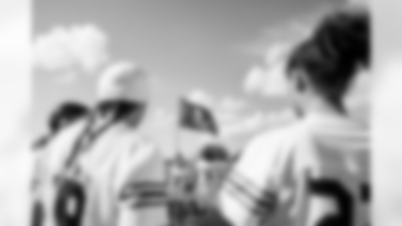 TAMPA, FL - February 12, 2026 - The 2026 Girls Flag Football Preseason Classic at AdventHealth Training Center. Photo By Tori Richman/Tampa Bay Buccaneers