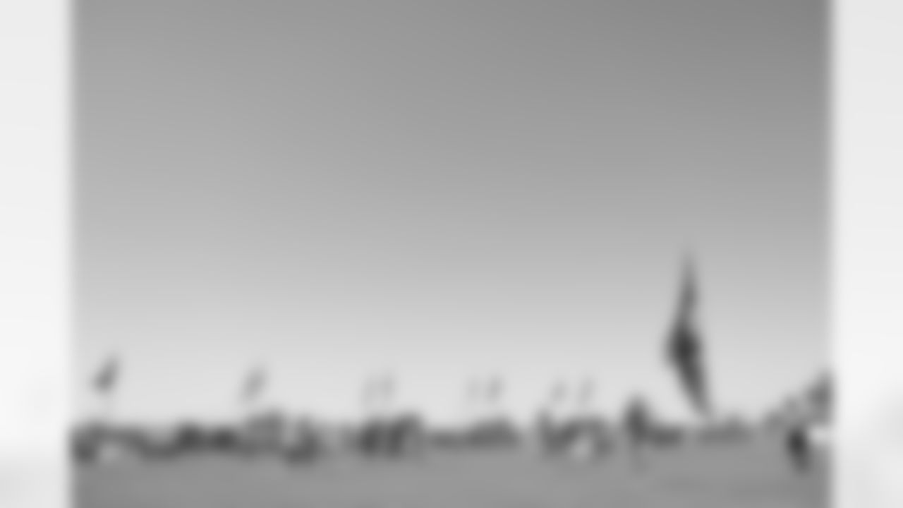 TAMPA, FL - February 13, 2026 - The 2026 Girls Flag Football Preseason Classic at AdventHealth Training Center. Photo By Cian Leach/Tampa Bay Buccaneers