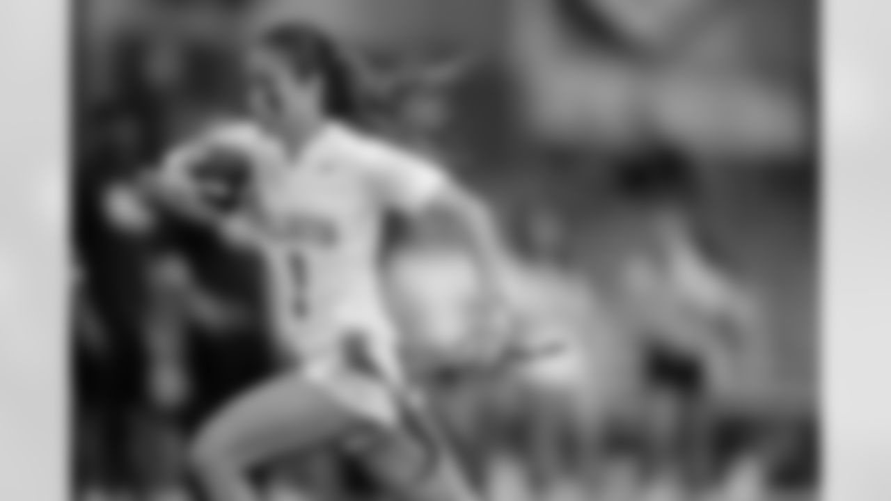 TAMPA, FL - February 13, 2026 - The 2026 Girls Flag Football Preseason Classic at AdventHealth Training Center. Photo By Cian Leach/Tampa Bay Buccaneers