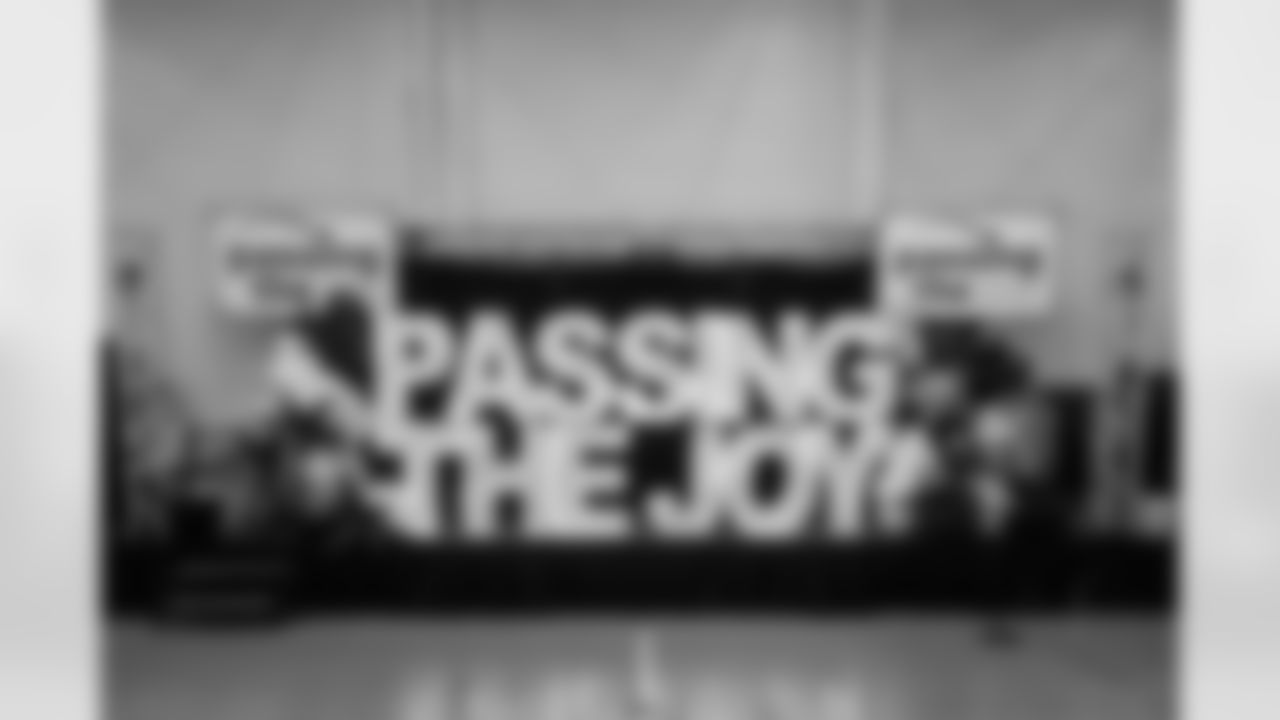 TAMPA, FL - December 16, 2025 - The Baker and Emily Mayfield Foundation's annual 'Passing The Joy' event. Photo By Doug DeFelice/Tampa Bay Buccaneers