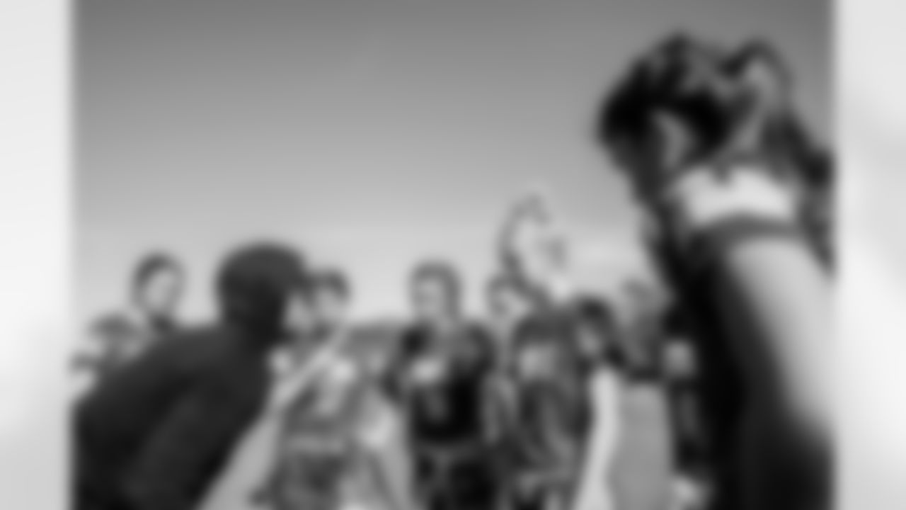 TAMPA, FL - February 10, 2026 - The 2026 Girls Flag Football Preseason Classic at AdventHealth Training Center. Photo By Tori Richman/Tampa Bay Buccaneers