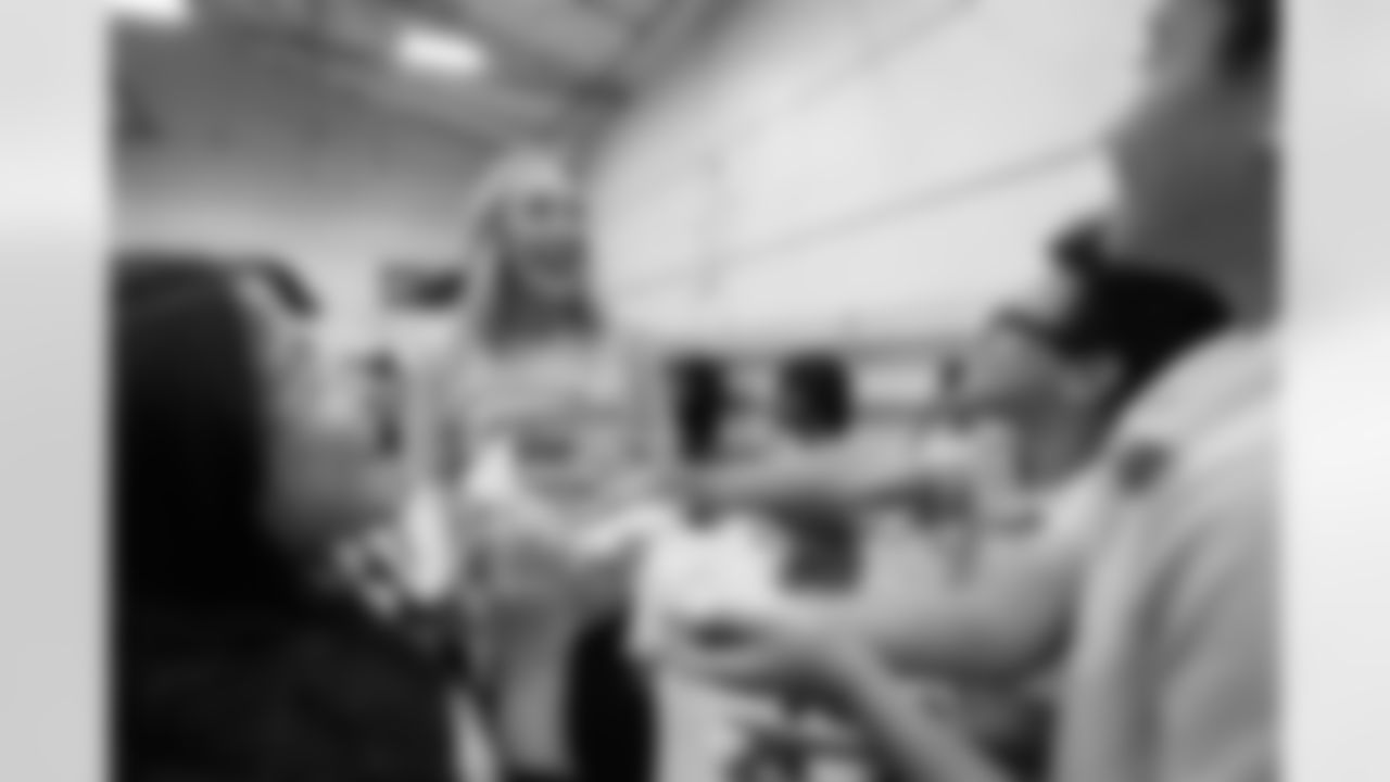 TAMPA, FL - December 16, 2025 - The Baker and Emily Mayfield Foundation's annual 'Passing The Joy' event. Photo By Doug DeFelice/Tampa Bay Buccaneers