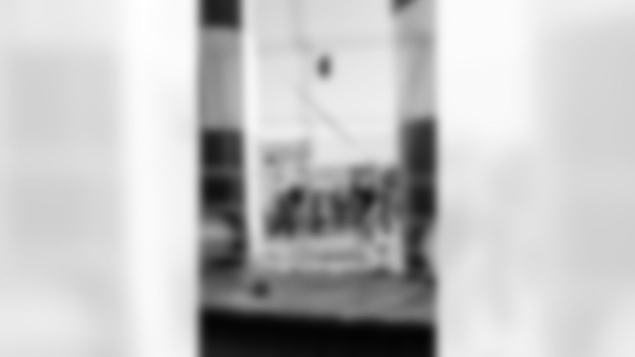 TAMPA, FL - February 21, 2026 - 2026 Jr. Bucs Movie Night. Photo By Kyle Zedaker/Tampa Bay Buccaneers