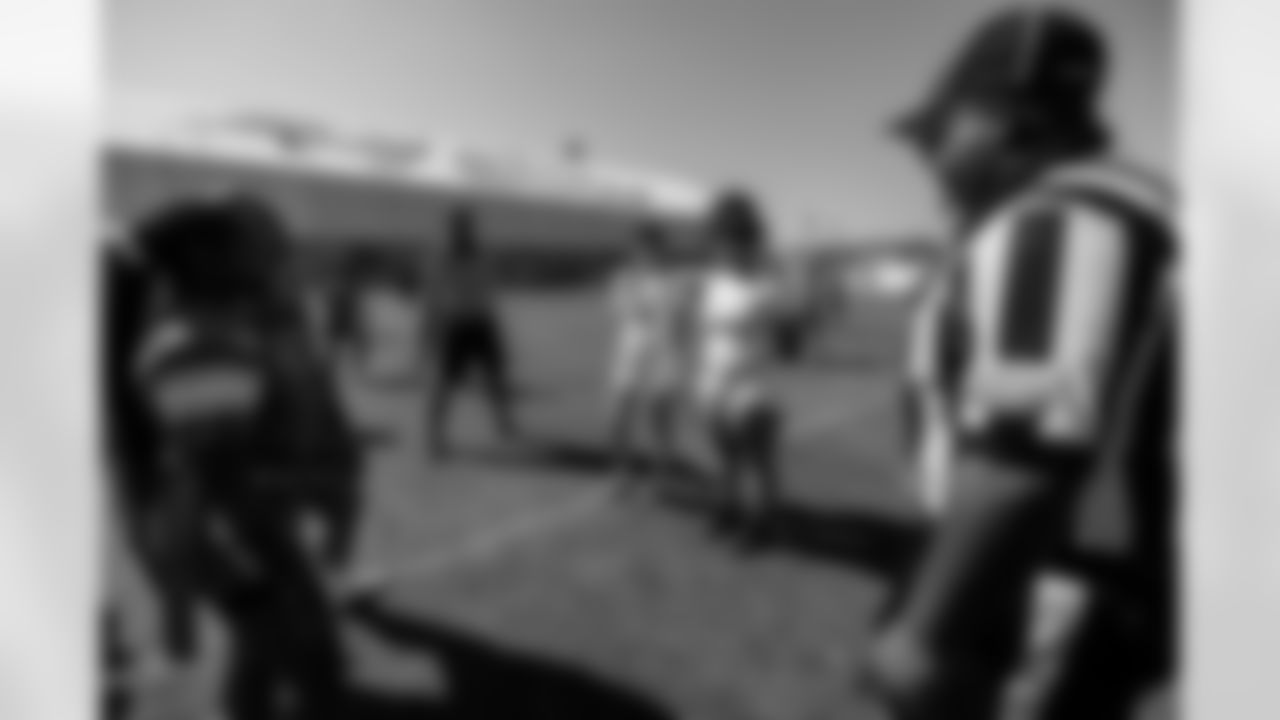 TAMPA, FL - February 14, 2026 - The 2026 Girls Flag Football Preseason Classic. Photo By Doug DeFelice/Tampa Bay Buccaneers