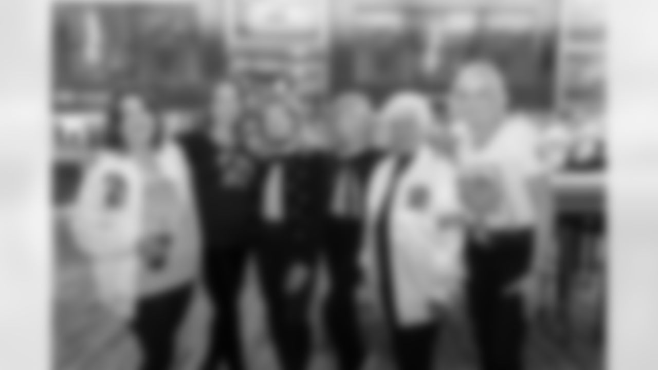 TAMPA, FL - December 11, 2025 - The 1976 Tampa Bay Buccaneers team reunion in the Hyundai Club at Raymond James Stadium. Photo By Mike Carlson/Tampa Bay Buccaneers