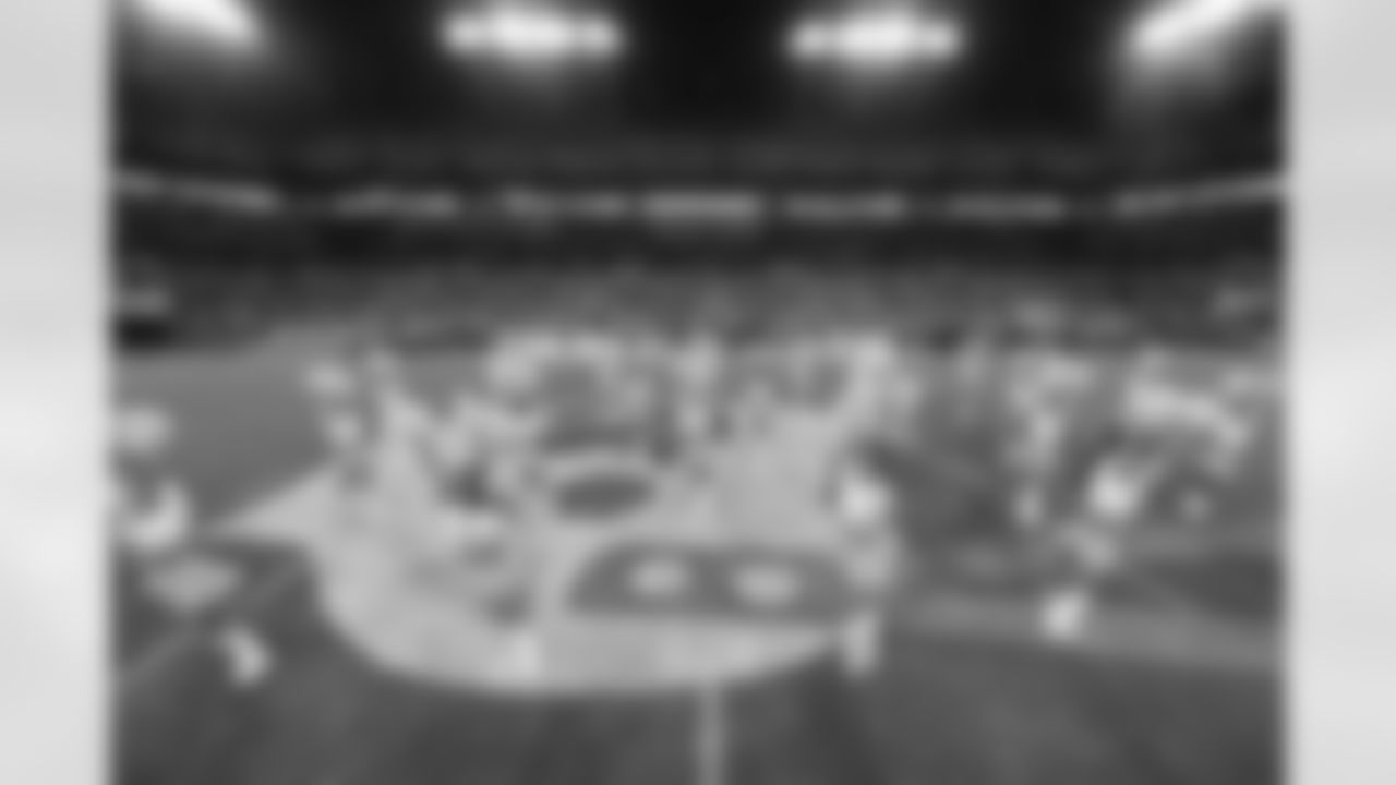 TAMPA, FL - December 11, 2025 - The Tampa Bay Buccaneers and Atlanta Falcons during a regular season game at Raymond James Stadium. The Bucs lost the game, 29-28. Photo By Mike Carlson/Tampa Bay Buccaneers