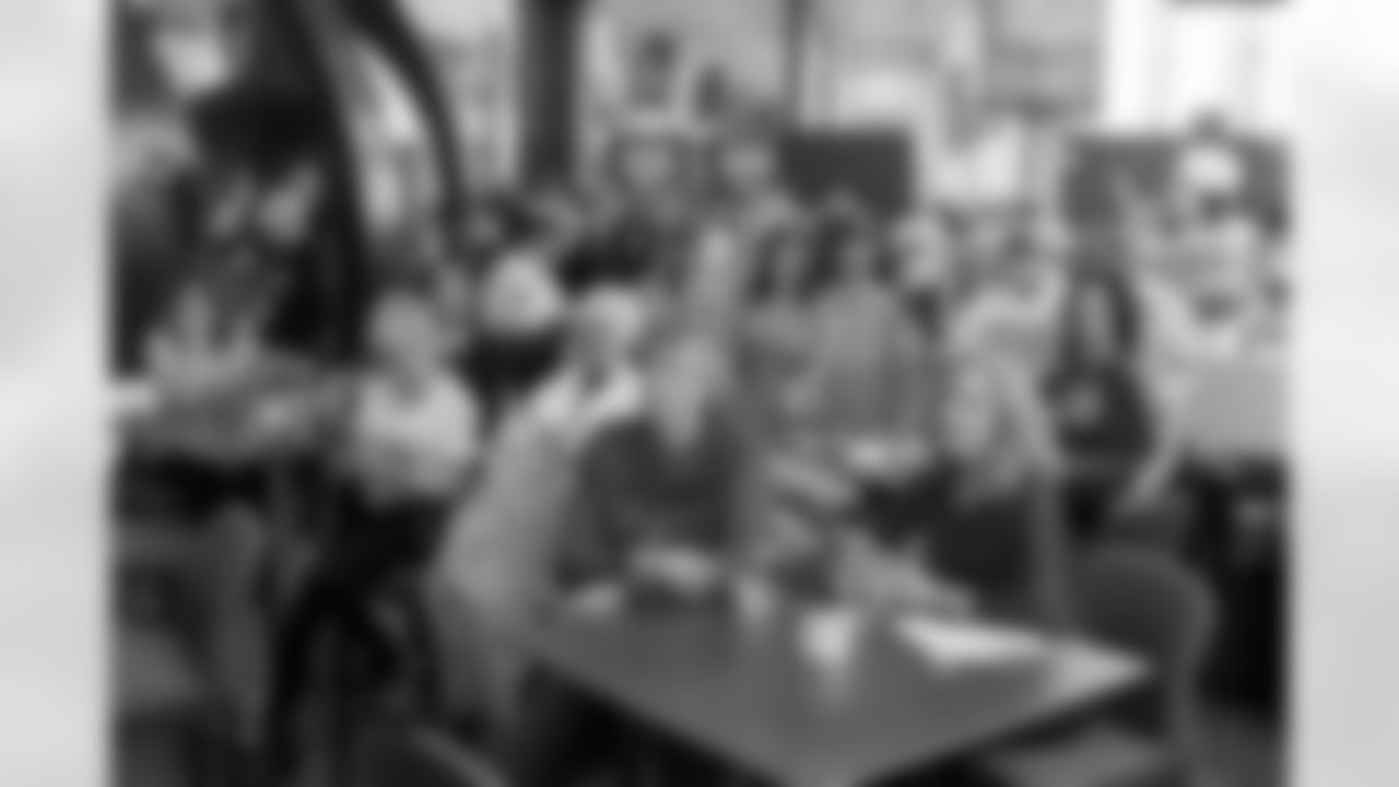 TAMPA, FL - December 11, 2025 - The 1976 Tampa Bay Buccaneers team reunion in the Hyundai Club at Raymond James Stadium. Photo By Mike Carlson/Tampa Bay Buccaneers