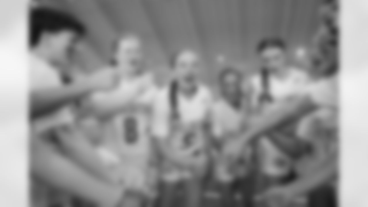 TAMPA, FL - February 13, 2026 - The 2026 Girls Flag Football Preseason Classic at AdventHealth Training Center. Photo By Cian Leach/Tampa Bay Buccaneers