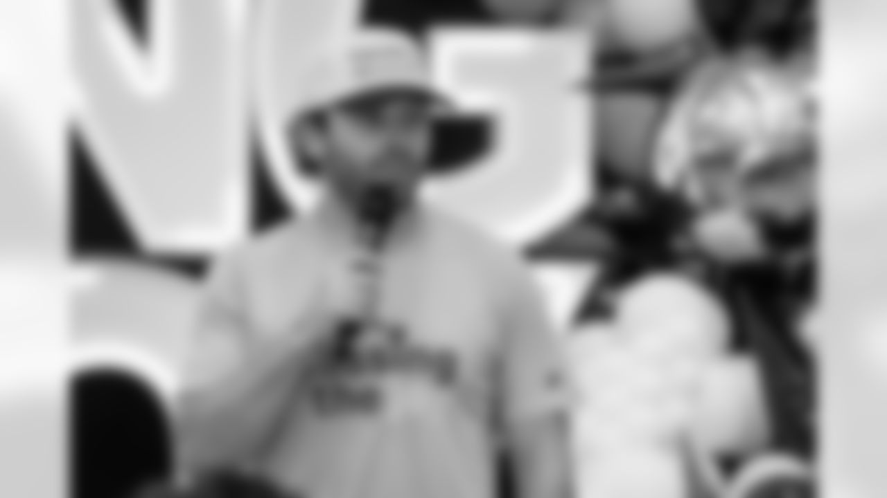 TAMPA, FL - December 16, 2025 - The Baker and Emily Mayfield Foundation's annual 'Passing The Joy' event. Photo By Doug DeFelice/Tampa Bay Buccaneers