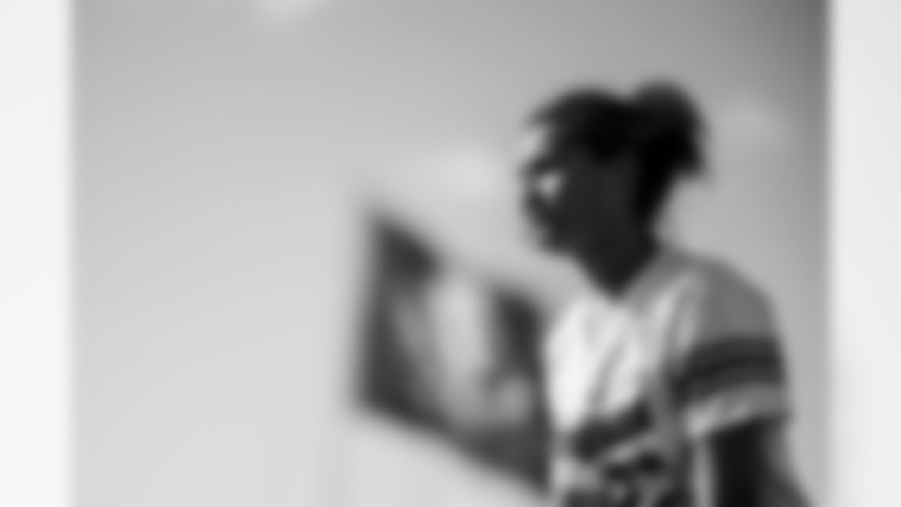 TAMPA, FL - February 12, 2026 - The 2026 Girls Flag Football Preseason Classic at AdventHealth Training Center. Photo By Tori Richman/Tampa Bay Buccaneers