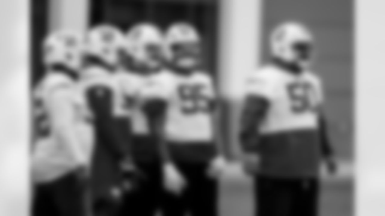 TAMPA, FL - December 10, 2025 - Week 15 practice at AdventHealth Training Center. Photo By Kyle Zedaker/Tampa Bay Buccaneers