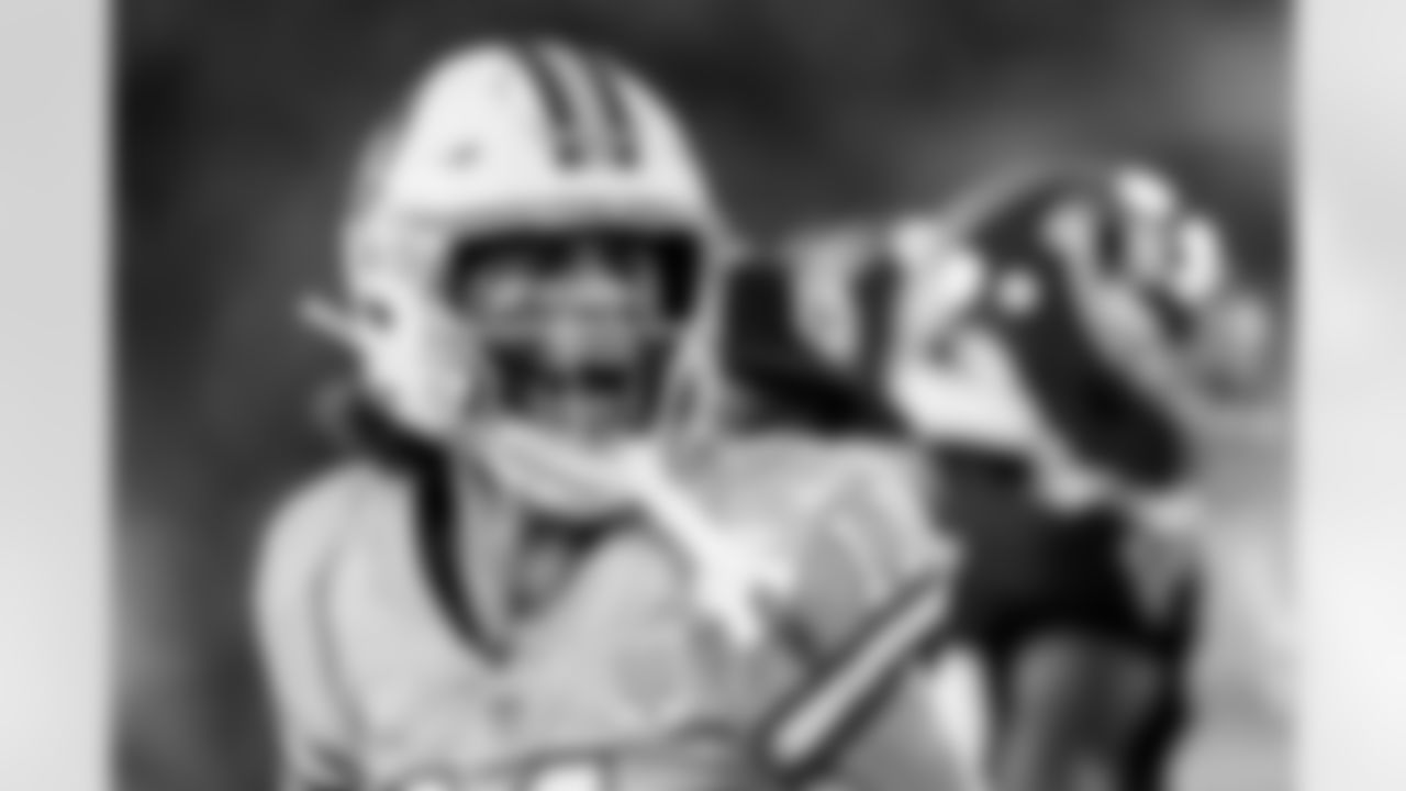 TAMPA, FL - December 11, 2025 - The Tampa Bay Buccaneers and Atlanta Falcons during a regular season game at Raymond James Stadium. The Bucs lost the game, 29-28. Photo By Tori Richman/Tampa Bay Buccaneers