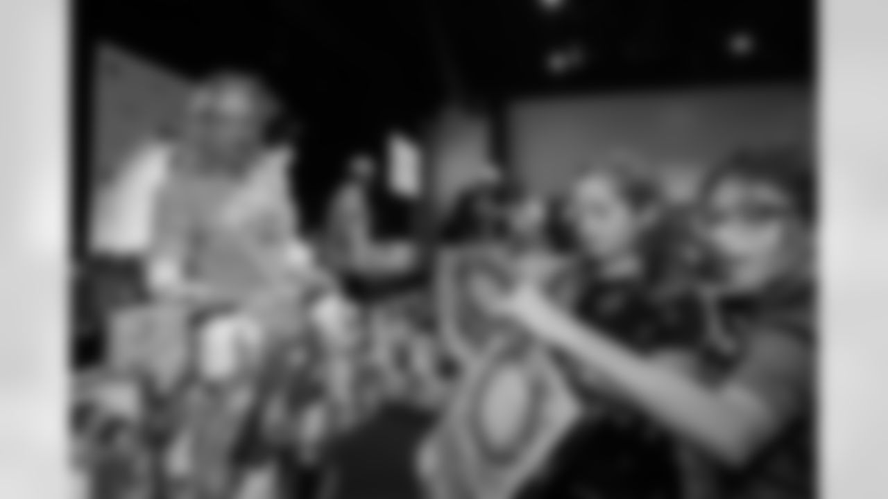 TAMPA, FL - December 16, 2025 - The Baker and Emily Mayfield Foundation's annual 'Passing The Joy' event. Photo By Doug DeFelice/Tampa Bay Buccaneers