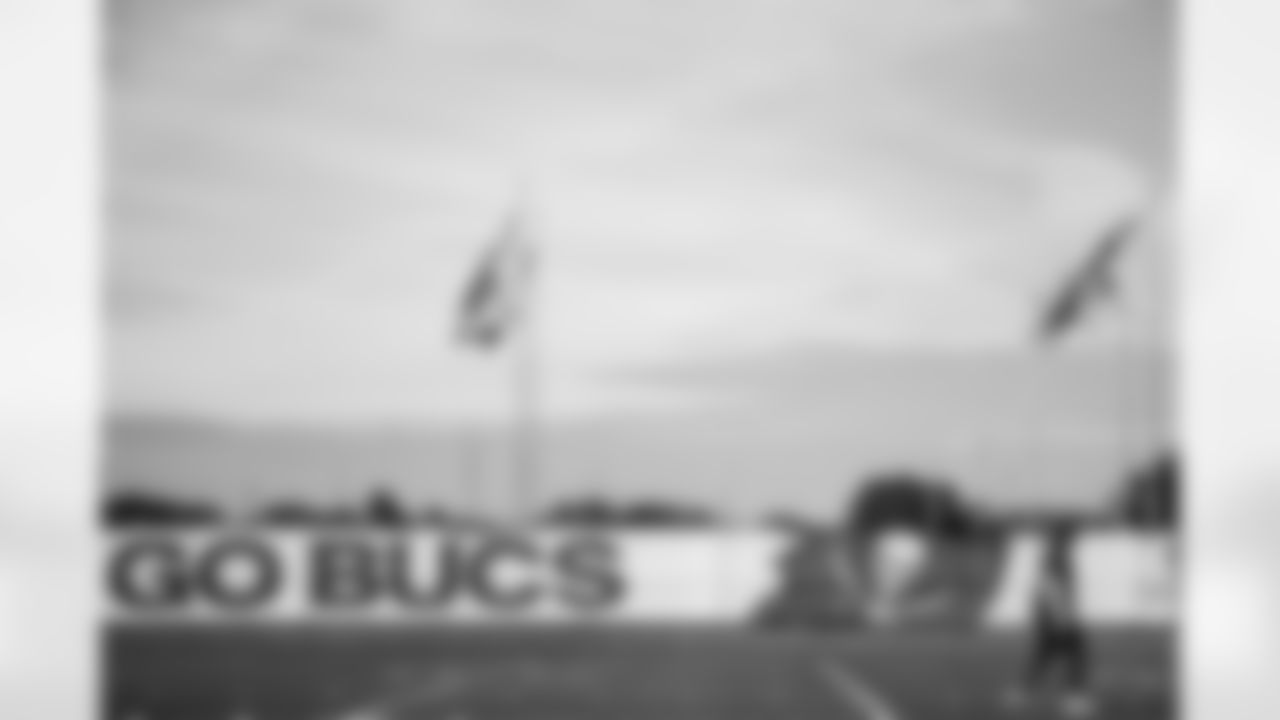 TAMPA, FL - December 09, 2025 - Week 15 practice at AdventHealth Training Center. Photo By Kyle Zedaker/Tampa Bay Buccaneers