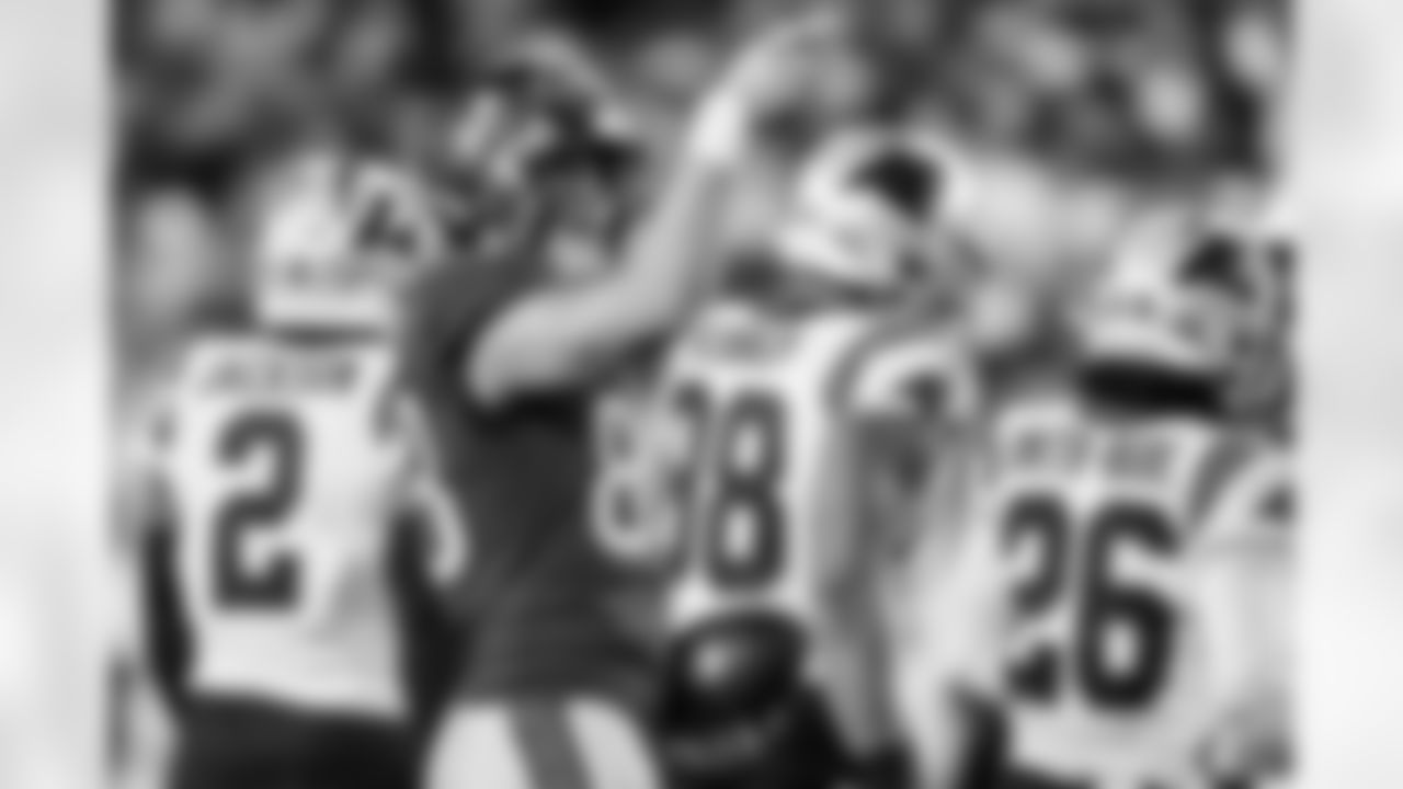 TAMPA, FL - January 03, 2026 - The Carolina Panthers and Tampa Bay Buccaneers play a regular season game at Raymond James Stadium. The Bucs won the game, 16-14. Photo By Kyle Zedaker/Tampa Bay Buccaneers