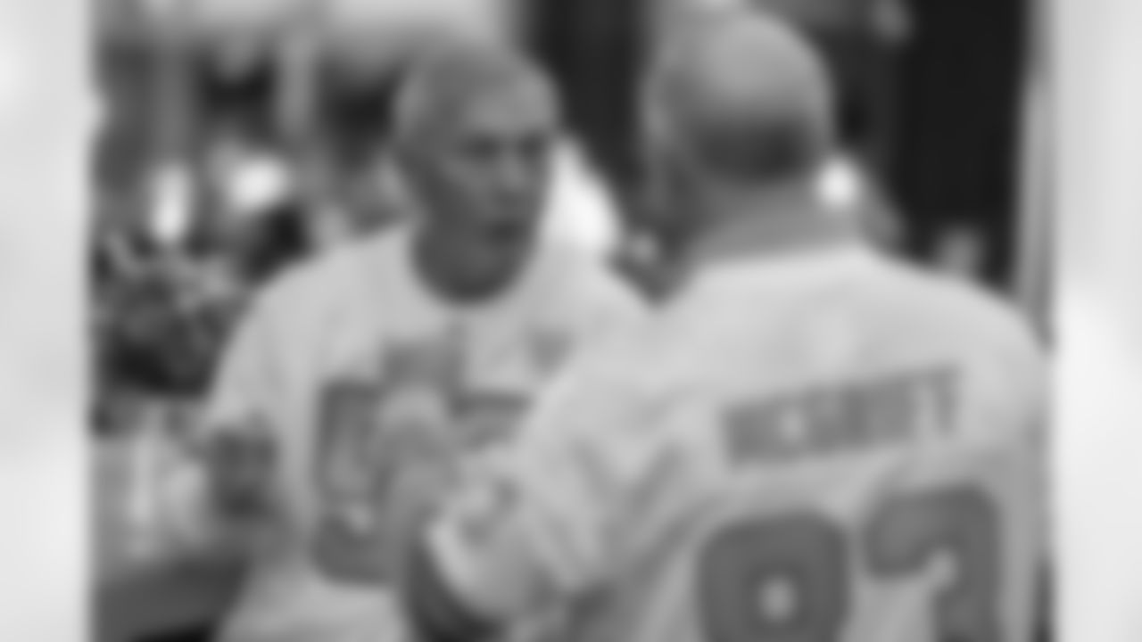 TAMPA, FL - December 11, 2025 - The 1976 Tampa Bay Buccaneers team reunion in the Hyundai Club at Raymond James Stadium. Photo By Mike Carlson/Tampa Bay Buccaneers