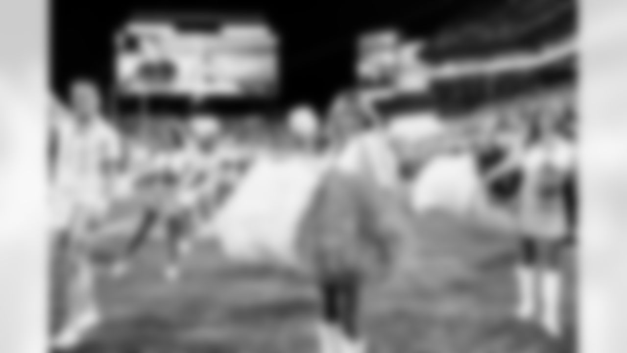 TAMPA, FL - December 11, 2025 - The Tampa Bay Buccaneers and Atlanta Falcons during a regular season game at Raymond James Stadium. The Bucs lost the game, 29-28. Photo By Tori Richman/Tampa Bay Buccaneers