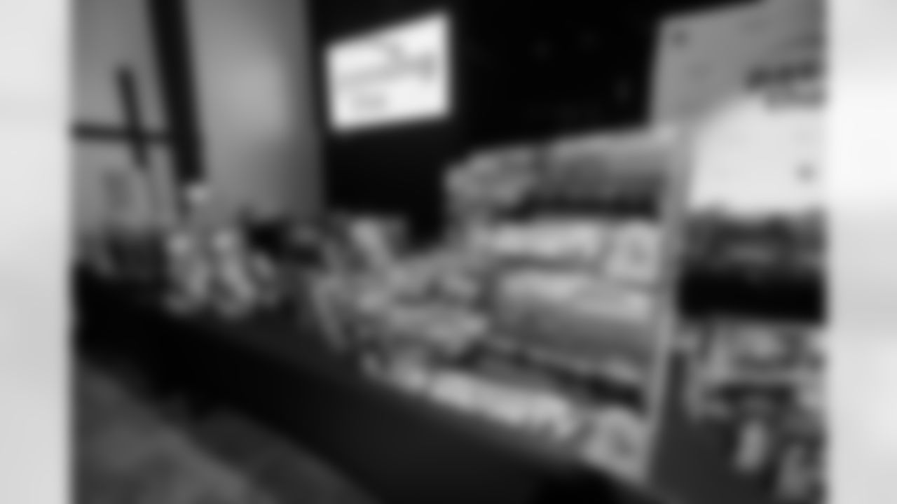 TAMPA, FL - December 16, 2025 - The Baker and Emily Mayfield Foundation's annual 'Passing The Joy' event. Photo By Doug DeFelice/Tampa Bay Buccaneers