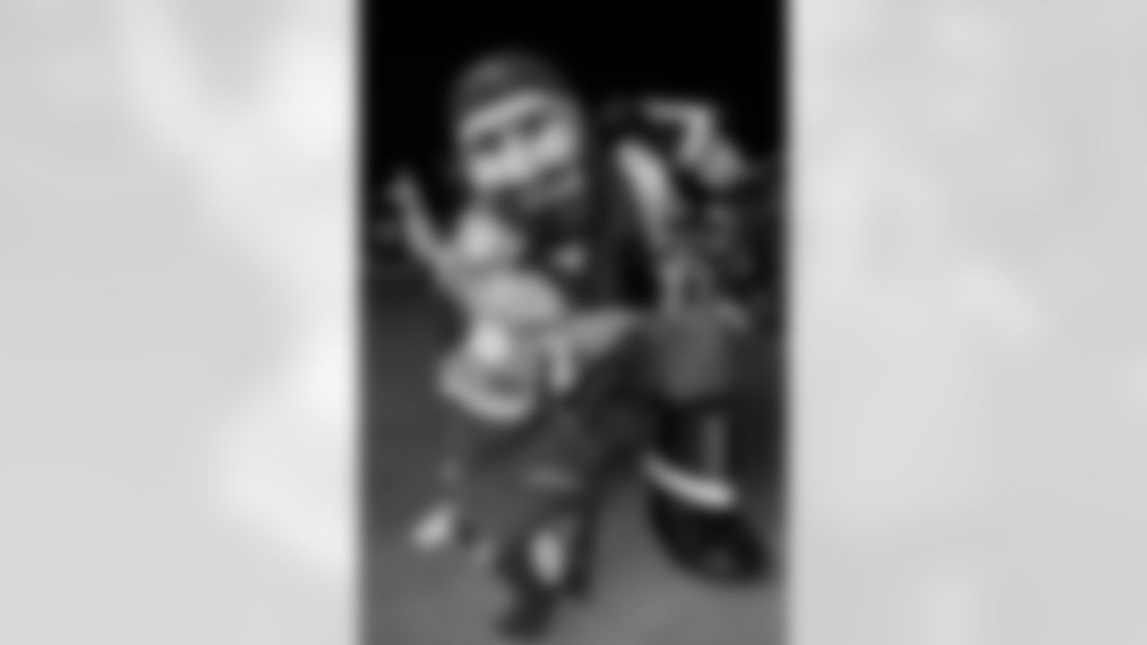 TAMPA, FL - November 23, 2025 - Captain Fear during the Watch Party at Armature Works during the game between the Tampa Bay Buccaneers and the Los Angeles Rams. Photo By Doug DeFelice/Tampa Bay Buccaneers