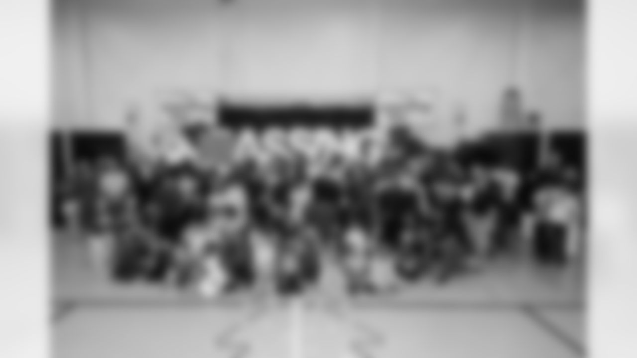 TAMPA, FL - December 16, 2025 - The Baker and Emily Mayfield Foundation's annual 'Passing The Joy' event. Photo By Doug DeFelice/Tampa Bay Buccaneers