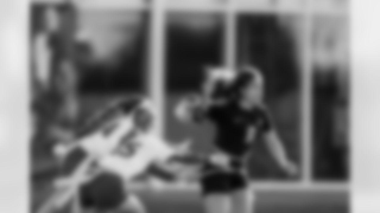 TAMPA, FL - February 12, 2026 - The 2026 Girls Flag Football Preseason Classic at AdventHealth Training Center. Photo By Tori Richman/Tampa Bay Buccaneers