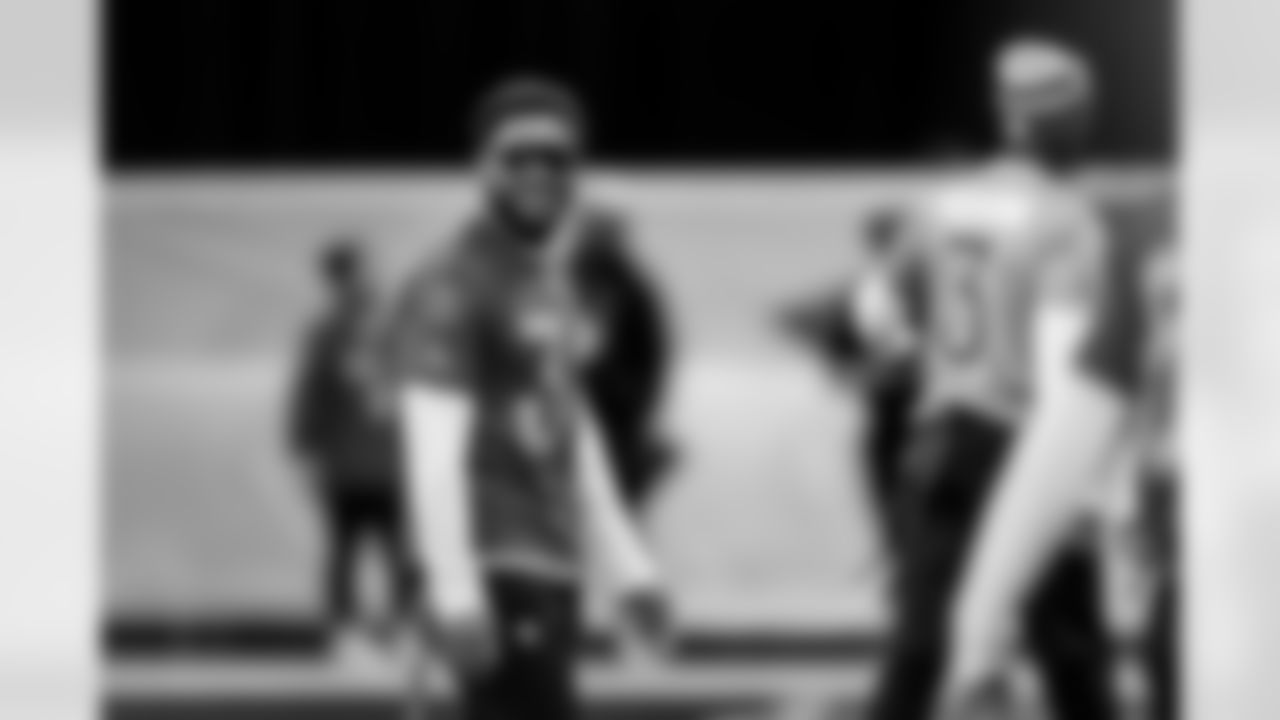 SAN FRANCISCO, CA - February 02, 2026 - Safety Antoine Winfield Jr. #31 of the Tampa Bay Buccaneers during Pro Bowl practice at Moscone Center. Photo By Tori Richman/Tampa Bay Buccaneers