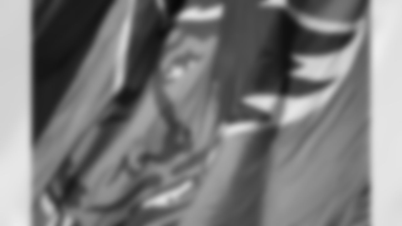 TAMPA, FL - December 09, 2025 - Week 15 practice at AdventHealth Training Center. Photo By Kyle Zedaker/Tampa Bay Buccaneers