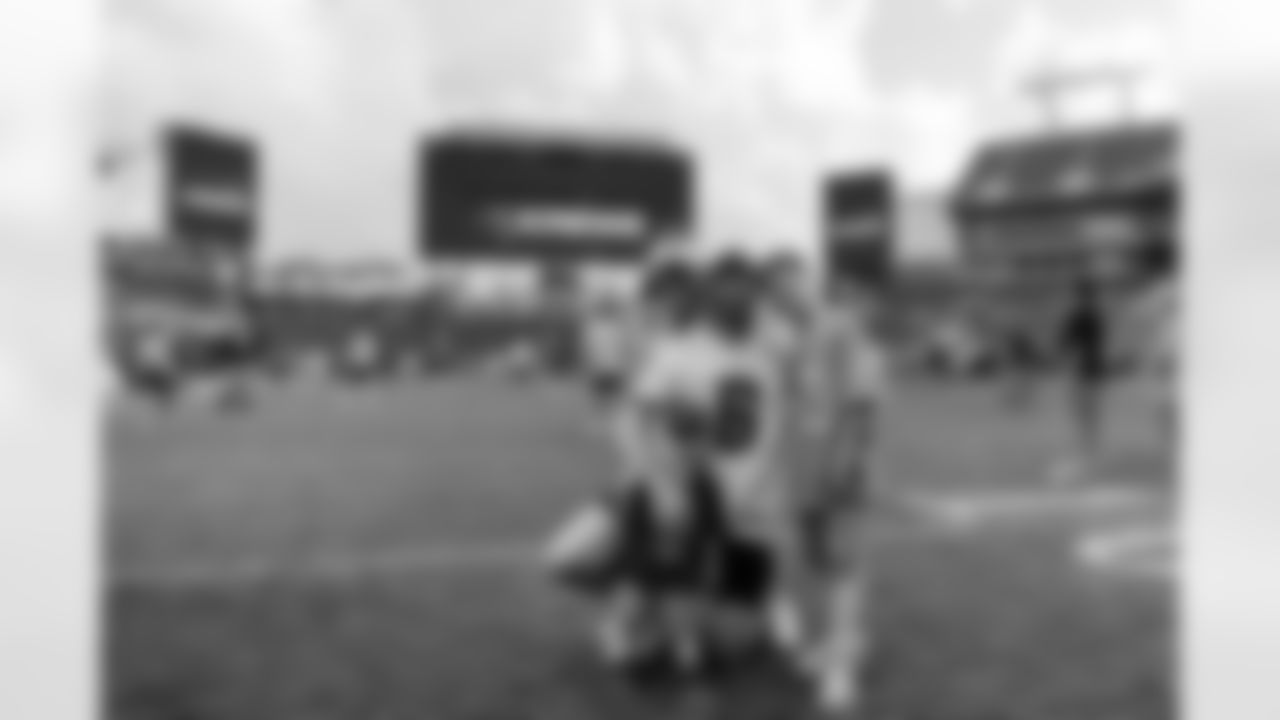 TAMPA, FL - November 09, 2025 - Krewe Members take advantage of their membership perks after the game between the New England Patriots and Tampa Bay Buccaneers. The Bucs lost the game, 28-23. Photo By Dave Pullis/Tampa Bay Buccaneers