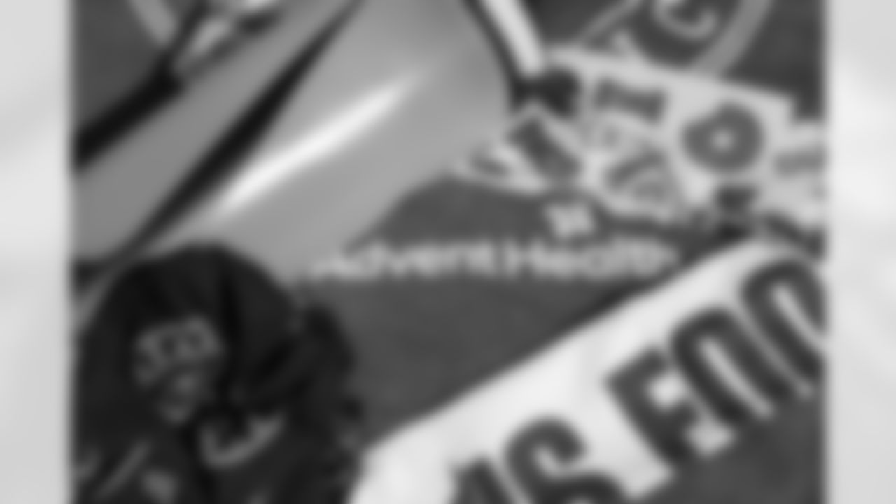 TAMPA, FL - February 13, 2026 - The 2026 Girls Flag Football Preseason Classic at AdventHealth Training Center. Photo By Cian Leach/Tampa Bay Buccaneers